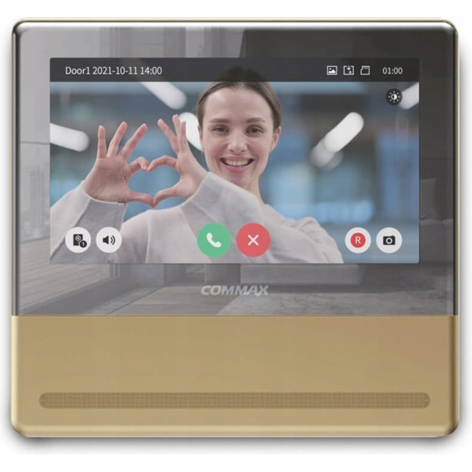 Абонентский монитор COMMAX CDV-1004QT Gold