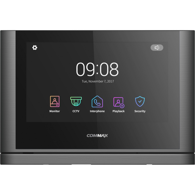 Абонентский монитор COMMAX CDV-1024MA/VZ Dark Silver