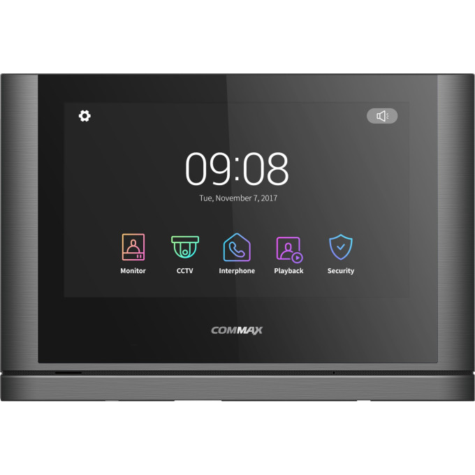 Абонентский монитор COMMAX CDV-1024MA/VZ Silver Black Smog
