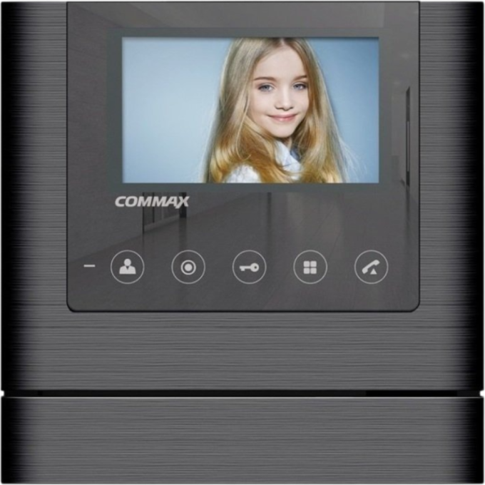 Абонентский монитор COMMAX CDV-43M Metalo Black