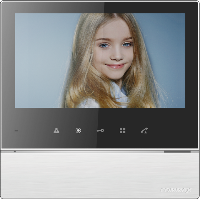 Абонентский монитор COMMAX CDV-70H2/VZ White Black Smog