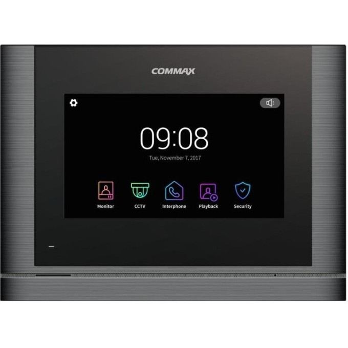 Абонентский монитор COMMAX CDV-70M/VZ Grey Black Smog