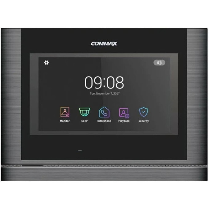 Абонентский монитор COMMAX CDV-70MF Grey Black Smog