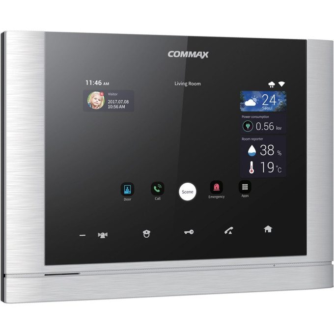 Абонентский монитор COMMAX CMV-70MX/VZ Metalo Grey